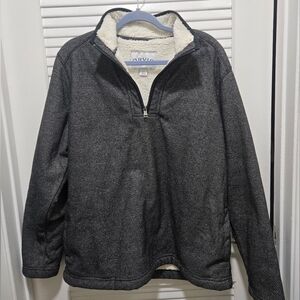 Orvis men's half zip jacket size L